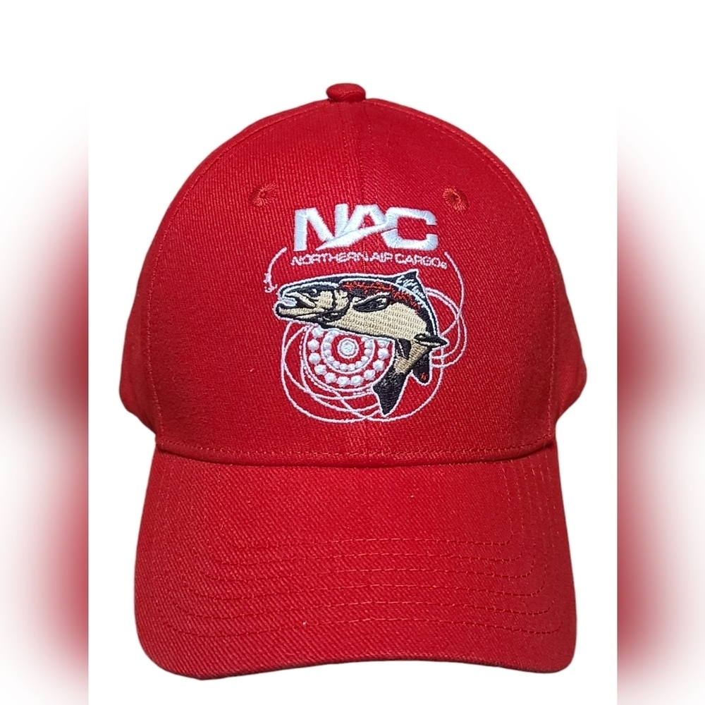 NAC alaska king salmon embroidered fish baseball hat